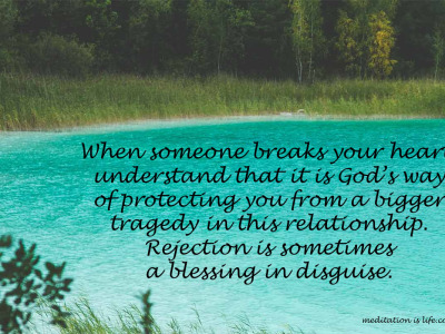 Rejection is God's protection