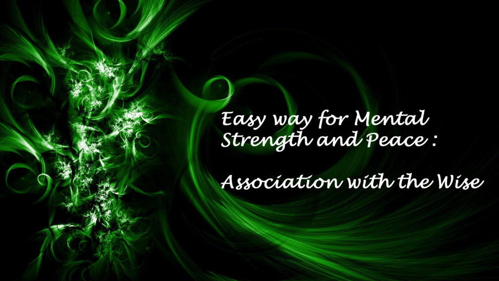 Easy way for mental strength and peace